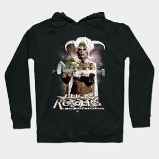 Vintage Worn Crack - buck rogers princess ardala weapon Hoodie